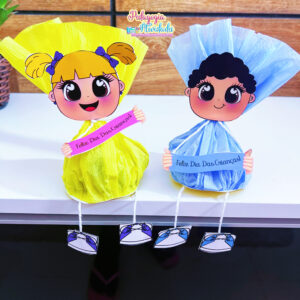 Porta-Doces Dia das Crianças