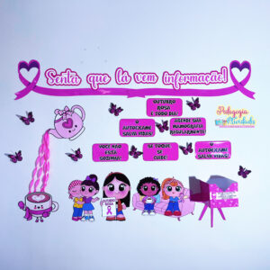 Painel Outubro Rosa ☕ð