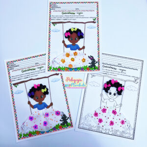 Atividade Criativa: A Menina Bonita do Laço de Fita!