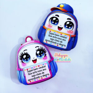 Mochilinha Porta-Doces Volta às Aulas