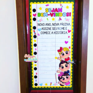 Painel de Porta – Volta às Aulas