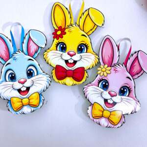 Lembrancinha Pratinhos de Páscoa