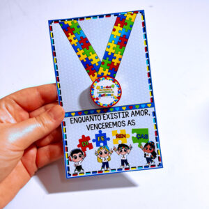 Cartão - Dia Mundial de Conscientização do Autismo