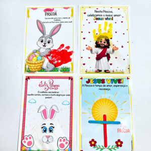 Quatro atividades de Páscoa