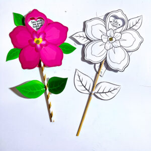 Cartão Giratório de Dia das Mães