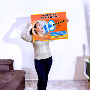 Moldura Maio Laranja