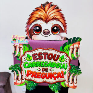 Mochila Maluca – Preguiça