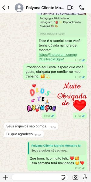 Pedagogia atividades Depoimentos