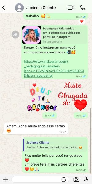 Pedagogia atividades Depoimentos